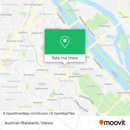 Austrian Standards map