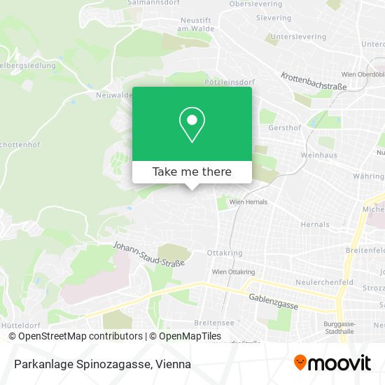 Parkanlage Spinozagasse map