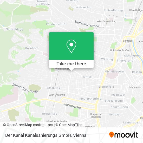 Der Kanal Kanalsanierungs GmbH map