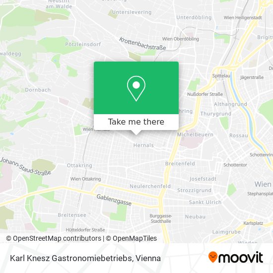 Karl Knesz Gastronomiebetriebs map