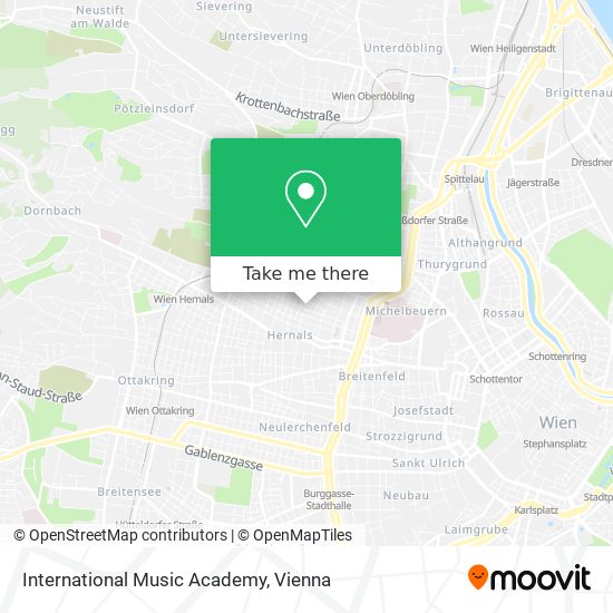 International Music Academy map