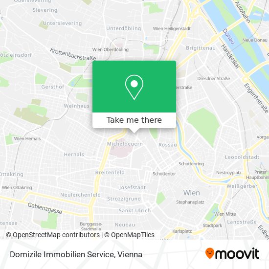 Domizile Immobilien Service map