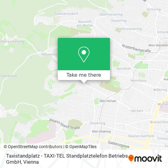 Taxistandplatz - TAXI-TEL Standplatztelefon Betriebs GmbH map