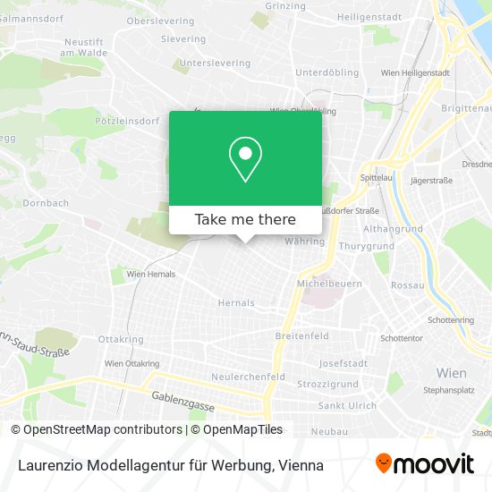 Laurenzio Modellagentur für Werbung map