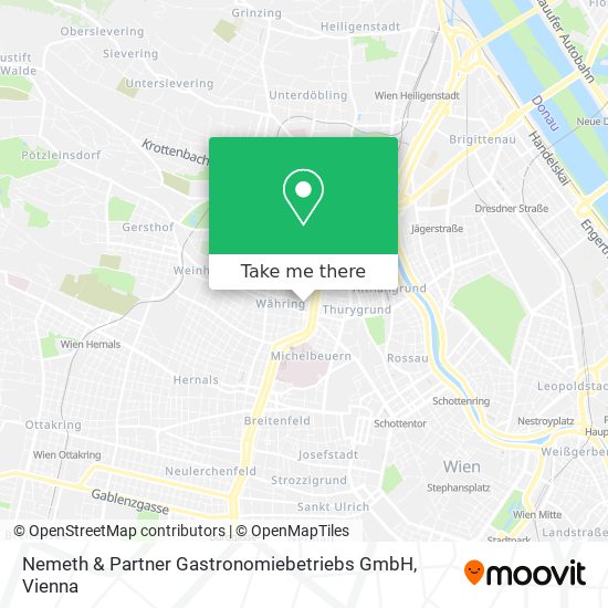 Nemeth & Partner Gastronomiebetriebs GmbH map