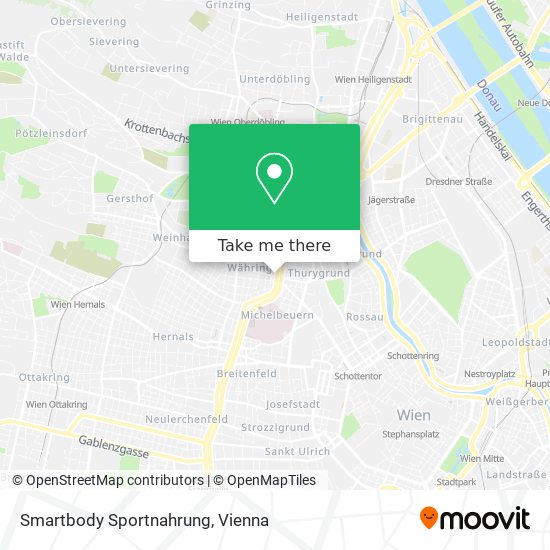 Smartbody Sportnahrung map