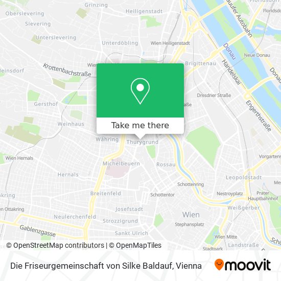 Die Friseurgemeinschaft von Silke Baldauf map