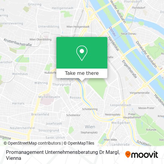 Promanagement Unternehmensberatung Dr Margl map