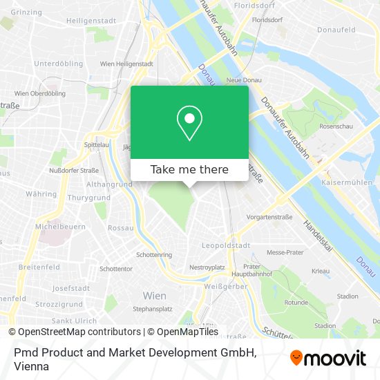 Pmd Product and Market Development GmbH map