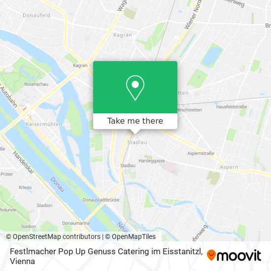 Festlmacher Pop Up Genuss Catering im Eisstanitzl map