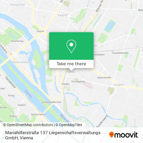 Mariahilferstraße 137 Liegenschaftsverwaltungs GmbH map