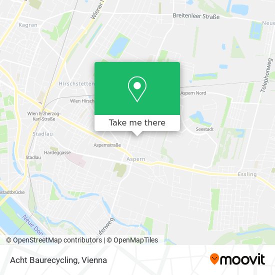 Acht Baurecycling map