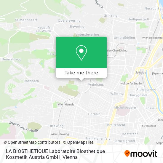 LA BIOSTHETIQUE Laboratoire Biosthetique Kosmetik Austria GmbH map