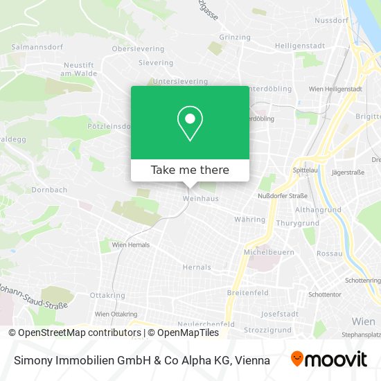 Simony Immobilien GmbH & Co Alpha KG map