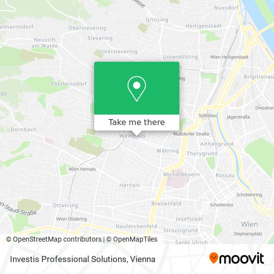 Investis Professional Solutions map