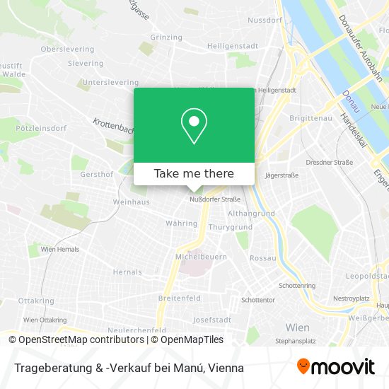 Trageberatung & -Verkauf bei Manú map