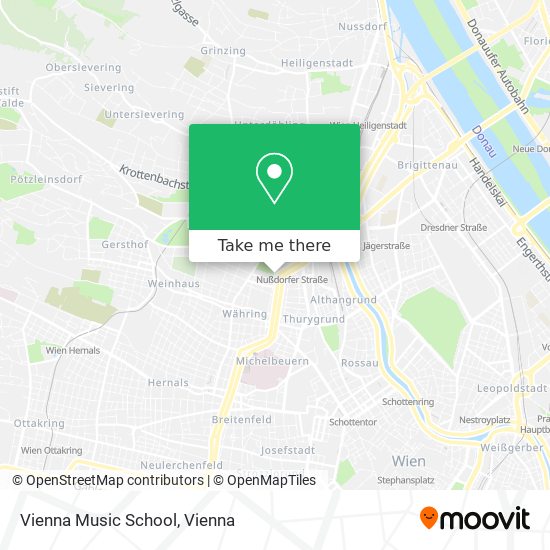 Vienna Music School map