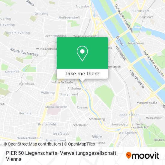 PIER 50 Liegenschafts- Verwaltungsgesellschaft map