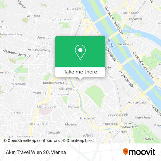 Akın Travel Wien 20 map