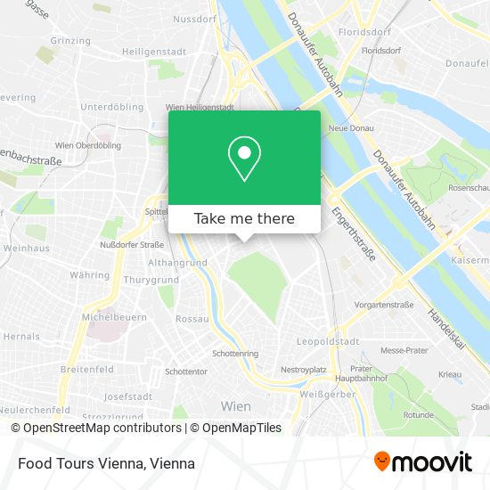 Food Tours Vienna map