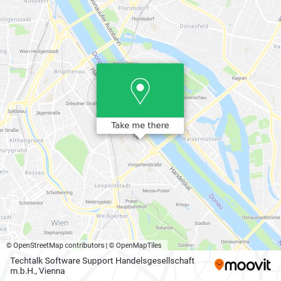 Techtalk Software Support Handelsgesellschaft m.b.H. map