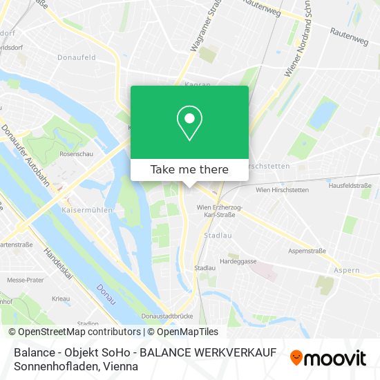 Balance - Objekt SoHo - BALANCE WERKVERKAUF Sonnenhofladen map