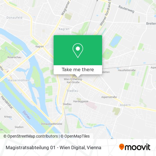 Magistratsabteilung 01 - Wien Digital map