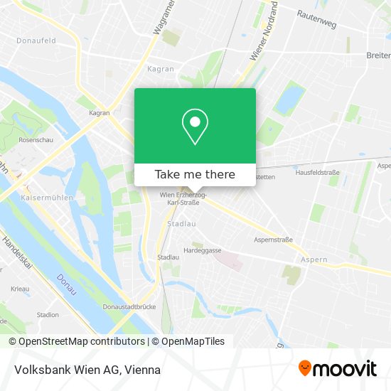 Volksbank Wien AG map