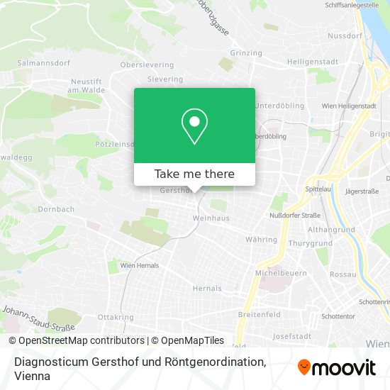 Diagnosticum Gersthof und Röntgenordination map