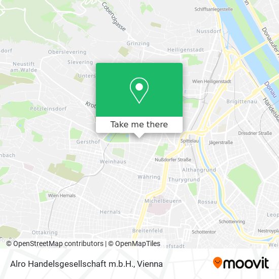 Alro Handelsgesellschaft m.b.H. map