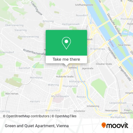 Green and Quiet Apartment map
