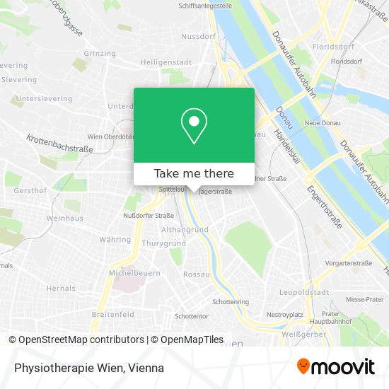 Physiotherapie Wien map