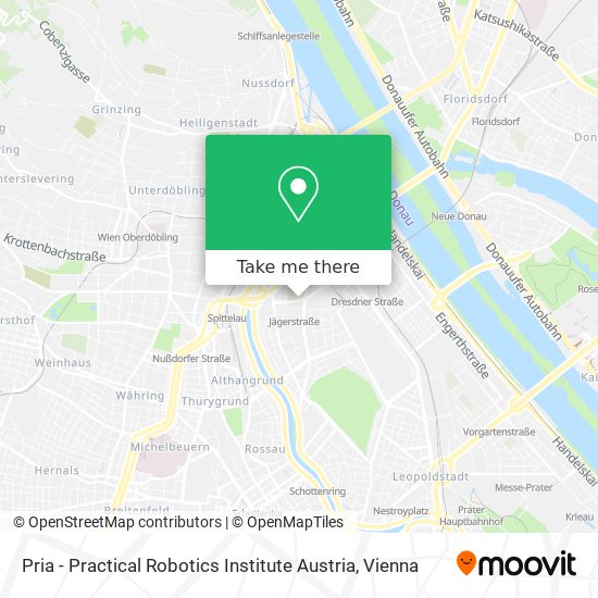 Pria - Practical Robotics Institute Austria map