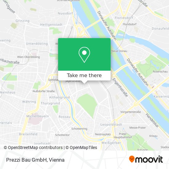 Prezzi Bau GmbH map