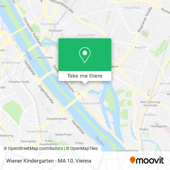 Wiener Kindergarten - MA 10 map