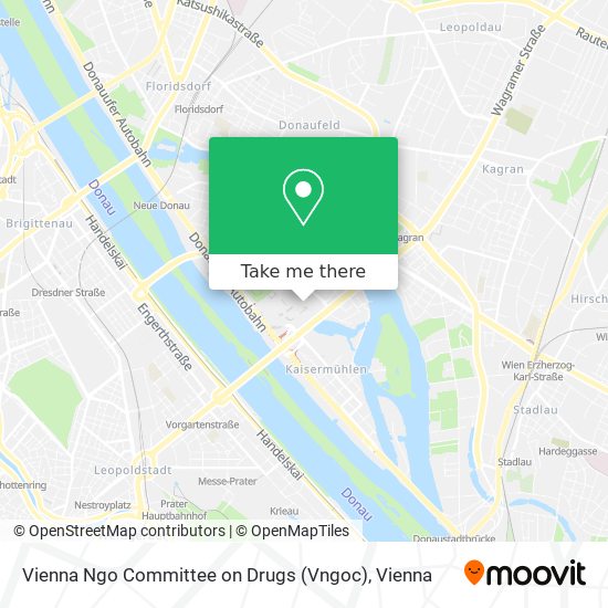 Vienna Ngo Committee on Drugs (Vngoc) map