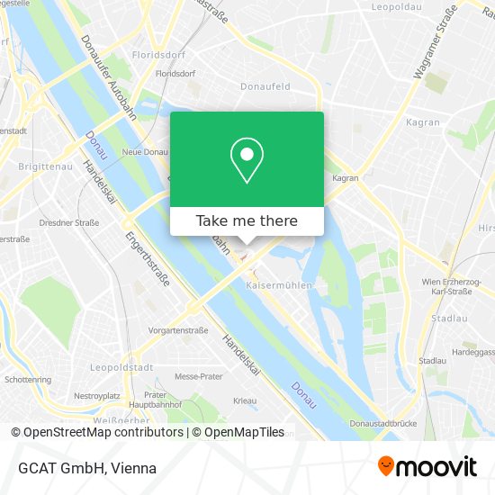 GCAT GmbH map