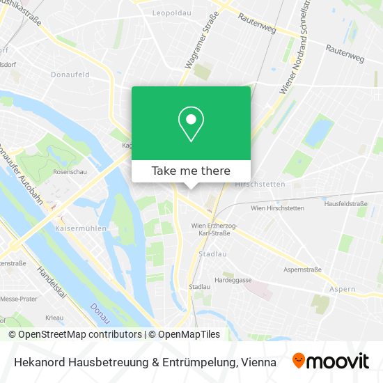 Hekanord Hausbetreuung & Entrümpelung map