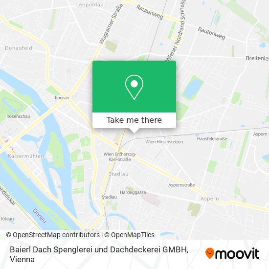 Baierl Dach Spenglerei und Dachdeckerei GMBH map