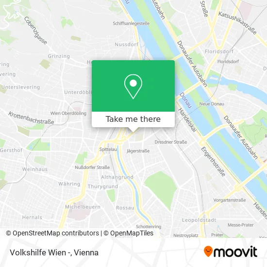 Volkshilfe Wien - map