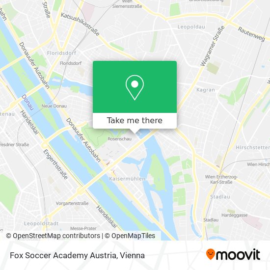 Fox Soccer Academy Austria map