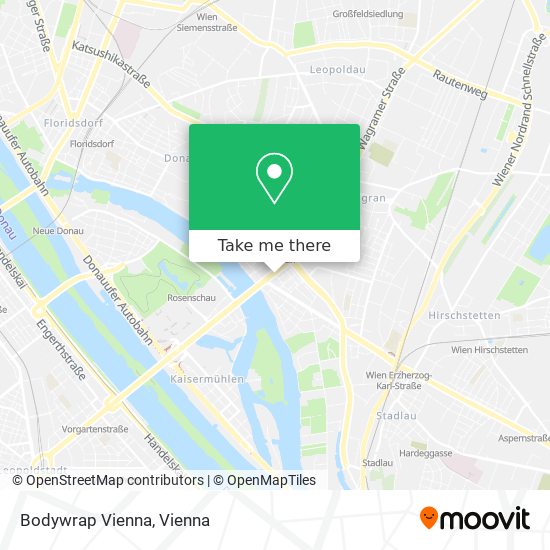 Bodywrap Vienna map