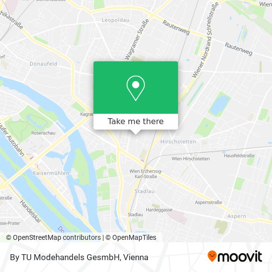 By TU Modehandels GesmbH map