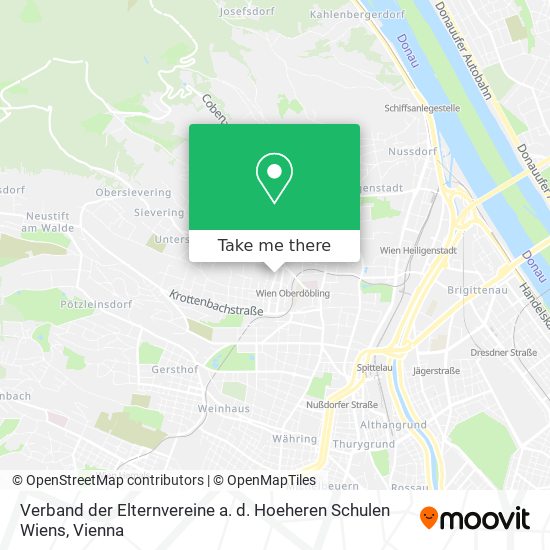 Verband der Elternvereine a. d. Hoeheren Schulen Wiens map