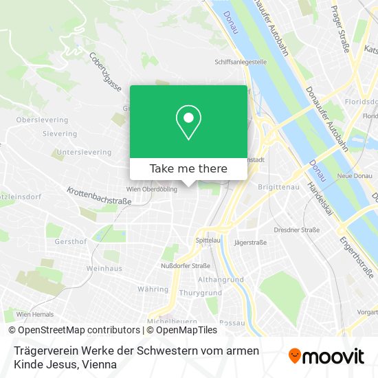 Trägerverein Werke der Schwestern vom armen Kinde Jesus map