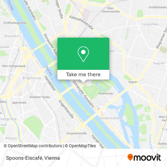 Spoons-Eiscafé map