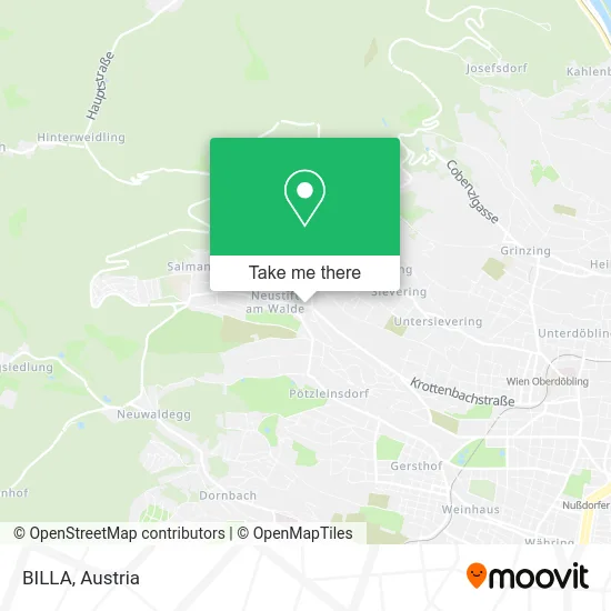 BILLA map