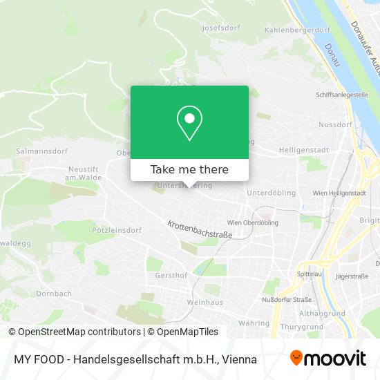 MY FOOD - Handelsgesellschaft m.b.H. map