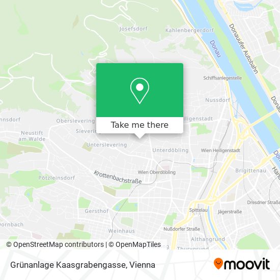 Grünanlage Kaasgrabengasse map