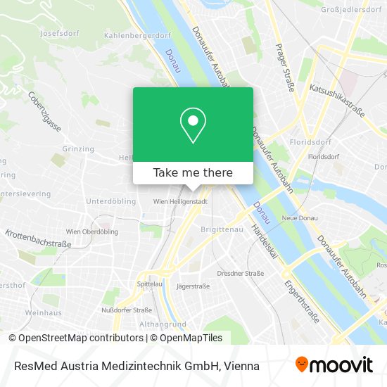 ResMed Austria Medizintechnik GmbH map